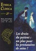 Les droits du patient : un plus pour les prestataires de soins ?