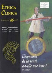 L'économie de la santé a-t-elle une âme ? (1ère partie)