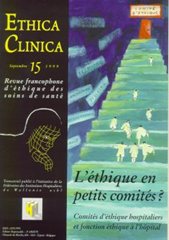 L'éthique en petits comités ? Comités d'éthique hospitaliers et fonction éthique à l'hôpital