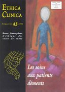 Les soins aux patients déments