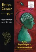 Care, biopolitique et transhumanisme. Autour des travaux de Francesco Paolo Adorno