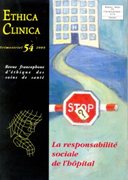 La responsabilité sociale de l'hôpital