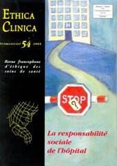 La responsabilité sociale de l'hôpital