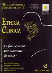 Le financement : une économie de santé ?