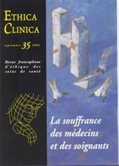 La souffrance des médecins et des soignants