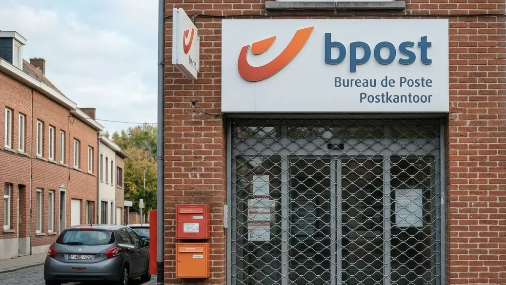 bureau de poste fermé