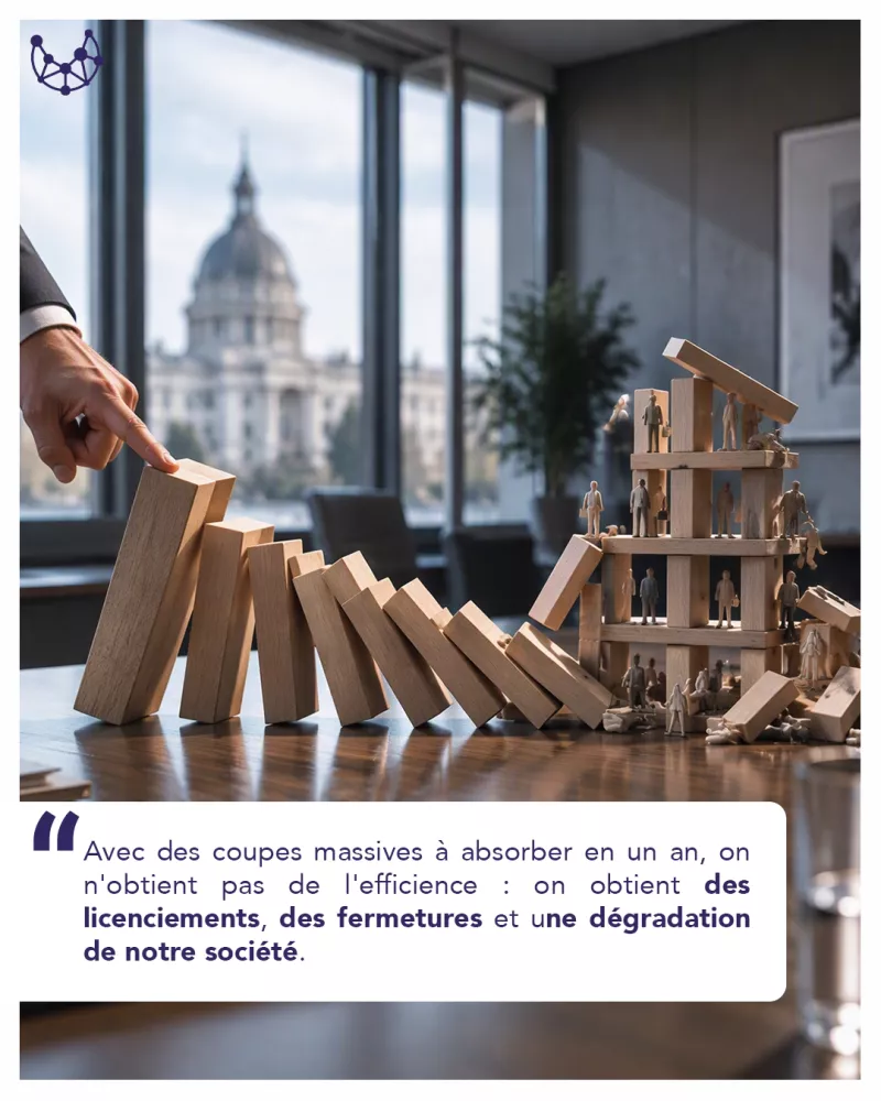 Nous ne payons pas la crise, nous payons le retard